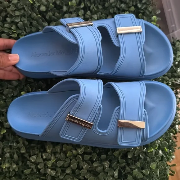 Alexander McQueen Hybrid Double Buckle Sandal
